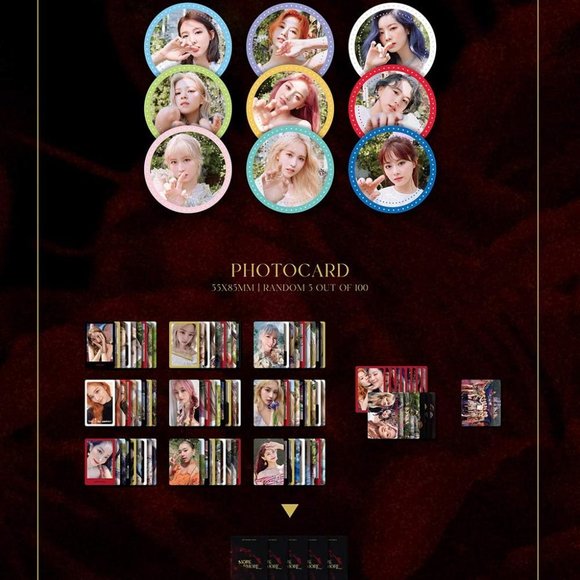 K POP TWICE - More & More (9th Mini album) CD+Photobook+Photocard+Free Gift - Picture 4 of 5